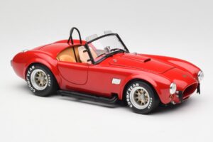Shelby Cobra 427 S/C レッド Kyosho 1:18 08047R メタル - 画像 6/8