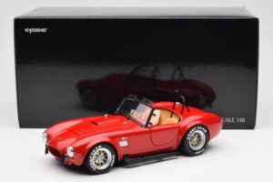 Shelby Cobra 427 S/C レッド Kyosho 1:18 08047R メタル - 画像 8/8
