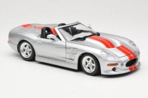 Shelby Series 1 シルバー Bburago 1:18 3323 メタル - 画像 6/8