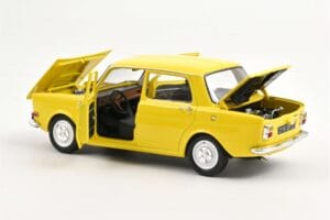 Simca 1000 LS Maya イエロー Norev 1:18 185714 メタル - 画像 2/4