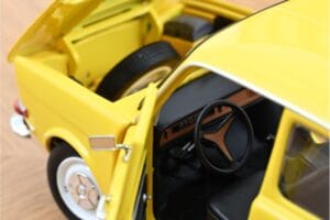 Simca 1000 LS Maya イエロー Norev 1:18 185714 メタル - 画像 4/4