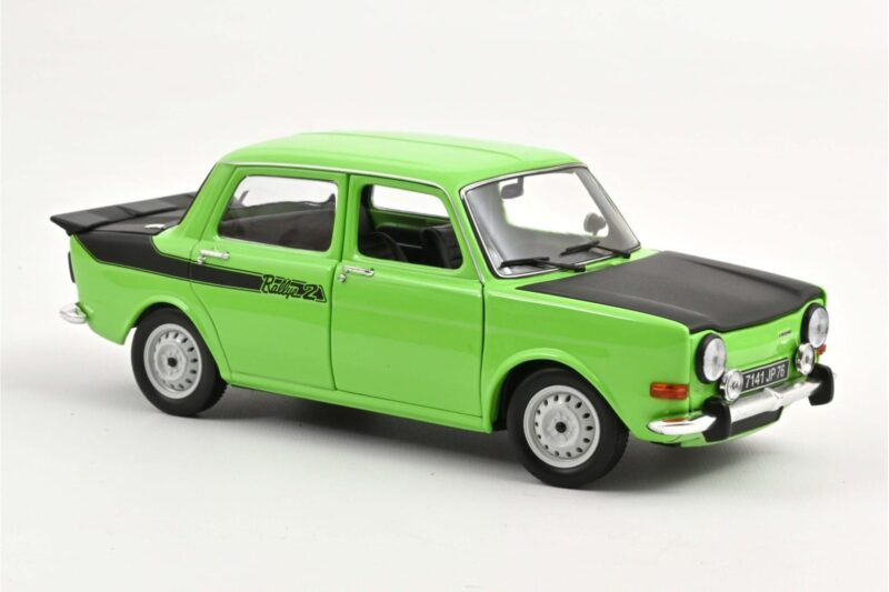 Simca 1000 Rally 2 Racing グリーン Norev 1:18 185715 メタル