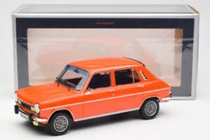 Simca 1100 TI スマトラレッド Norev 1:18 185755 メタル - 画像 6/6