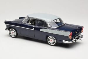 Simca Beaulieu 1 ブルー Norev 1:18 185731 メタル - 画像 7/8