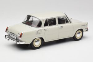 Skoda 1000 MB グレー & ホワイト MCG 1:18 MCG18275 メタル - 画像 2/6