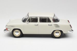 Skoda 1000 MB グレー & ホワイト MCG 1:18 MCG18275 メタル - 画像 3/6