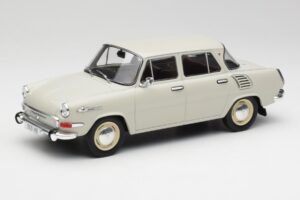 Skoda 1000 MB グレー & ホワイト MCG 1:18 MCG18275 メタル