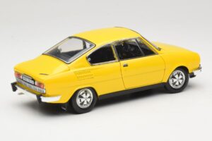 Skoda 110R Coupe イエロー Abrex 1:18 118ABS-707GK メタル - 画像 3/8