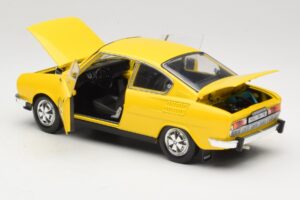 Skoda 110R Coupe イエロー Abrex 1:18 118ABS-707GK メタル - 画像 5/8