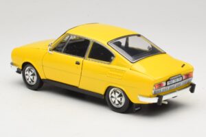 Skoda 110R Coupe イエロー Abrex 1:18 118ABS-707GK メタル - 画像 7/8