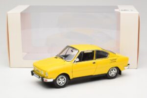 Skoda 110R Coupe イエロー Abrex 1:18 118ABS-707GK メタル - 画像 8/8