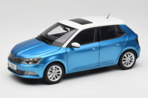 Skoda Fabia Mk3 ブルー OEM 1:18 ZSF000004BLA メタル