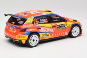 Skoda Fabia Rally2 #25 P. Lopez Rally Monte Carlo 2024 IXO 1:18 18RMC199 メタル - 画像 2/6