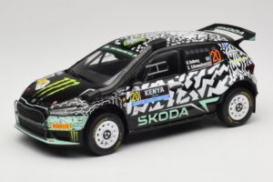 Skoda Fabia Rally2 #20 O. Solberg / E. Edmund Safari Rally Kenya 2024 IXO 1:18 18RMC222 メタル