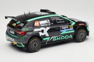 Skoda Fabia Rally2 #22 Toksport G. Greensmith / J. Andersson Safari Rally Kenya 2024 IXO 1:18 18RMC209 メタル - 画像 2/6
