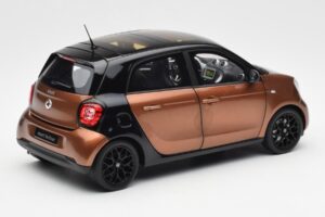 Smart Forfour W453 ブラック ヘーゼル ブラウン Norev 1:18 B66960299 メタル - 画像 3/8