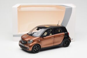 Smart Forfour W453 ブラック ヘーゼル ブラウン Norev 1:18 B66960299 メタル - 画像 8/8