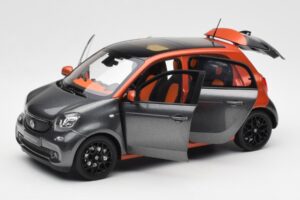 Smart Forfour W453 ラバ オレンジ グラファイト グレー Norev 1:18 B66960298 メタル - 画像 2/8