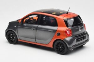 Smart Forfour W453 ラバ オレンジ グラファイト グレー Norev 1:18 B66960298 メタル - 画像 7/8
