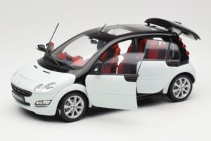 Smart Forfour ホワイト Kyosho 1:18 0019141V001C01Q00 メタル - 画像 2/8