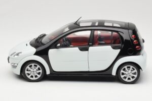 Smart Forfour ホワイト Kyosho 1:18 0019141V001C01Q00 メタル - 画像 4/8