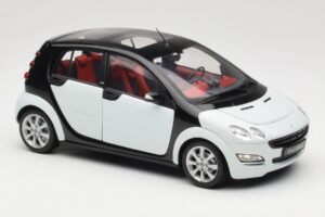 Smart Forfour ホワイト Kyosho 1:18 0019141V001C01Q00 メタル - 画像 6/8