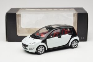 Smart Forfour ホワイト Kyosho 1:18 0019141V001C01Q00 メタル - 画像 8/8