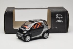 Smart Fortwo ブラック Kyosho 1:18 0004830V000C08Q00 メタル - 画像 8/8