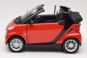 Smart Fortwo W451 カブリオ レッド ブラック Minichamps 1:18 150036333 メタル - 画像 4/8