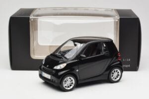 Smart Fortwo クーペ W451 ディープブラック Minichamps 1:18 Q0022563V001C02Q00 メタル - 画像 8/8