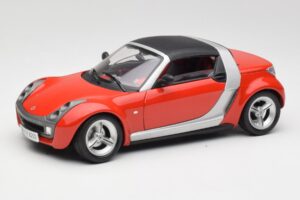 Smart ロードスター レッド Bburago 1:18 34099 メタル