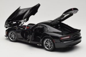SRT Viper GTS ブラック Maisto 1:18 31128 メタル - 画像 5/8