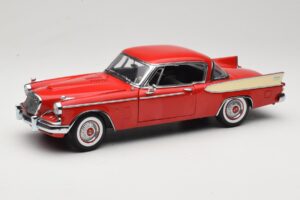 Studebaker Golden Hawk Apache Red Motor City 1:18 80009 メタル