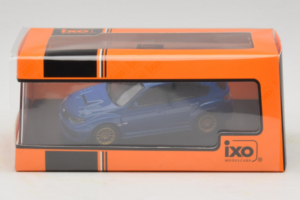 Subaru Impreza WRX STI GR Custom Version ブルー IXO 1:43 CLC553N メタル - 画像 4/4
