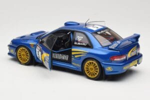 Subaru Impreza WRC #5 R. Burns / R. Reid Rally de France 1999 AUTOart 1:18 89993 メタル - 画像 5/8