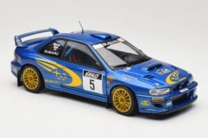 Subaru Impreza WRC #5 R. Burns / R. Reid Rally de France 1999 AUTOart 1:18 89993 メタル - 画像 6/8
