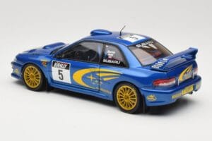 Subaru Impreza WRC #5 R. Burns / R. Reid Rally de France 1999 AUTOart 1:18 89993 メタル - 画像 7/8