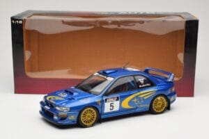 Subaru Impreza WRC #5 R. Burns / R. Reid Rally de France 1999 AUTOart 1:18 89993 メタル - 画像 8/8
