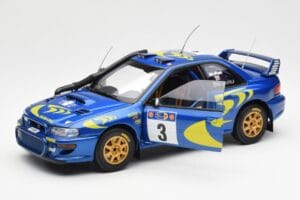 Subaru Impreza WRC #3 C. McRae / N. Grist Safari Rally Winner 1997 AUTOart 1:18 89792 メタル - 画像 2/8