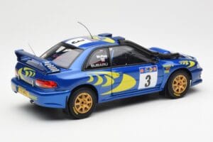 Subaru Impreza WRC #3 C. McRae / N. Grist Safari Rally Winner 1997 AUTOart 1:18 89792 メタル - 画像 3/8