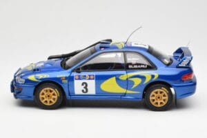 Subaru Impreza WRC #3 C. McRae / N. Grist Safari Rally Winner 1997 AUTOart 1:18 89792 メタル - 画像 4/8