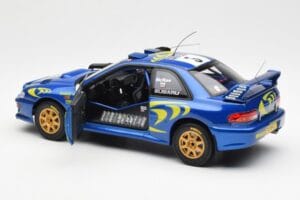 Subaru Impreza WRC #3 C. McRae / N. Grist Safari Rally Winner 1997 AUTOart 1:18 89792 メタル - 画像 5/8