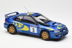 Subaru Impreza WRC #3 C. McRae / N. Grist Safari Rally Winner 1997 AUTOart 1:18 89792 メタル - 画像 6/8