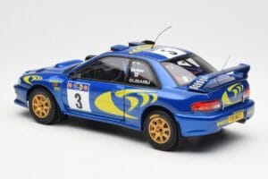 Subaru Impreza WRC #3 C. McRae / N. Grist Safari Rally Winner 1997 AUTOart 1:18 89792 メタル - 画像 7/8