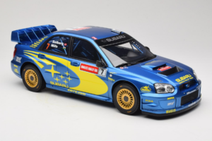 Subaru Impreza WRC S9 #7 P. Solberg / P. Mills Rally Great Britain 2003 Otto 1:12 G092 レジン - 画像 4/6