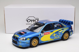 Subaru Impreza WRC S9 #7 P. Solberg / P. Mills Rally Great Britain 2003 Otto 1:12 G092 レジン - 画像 6/6