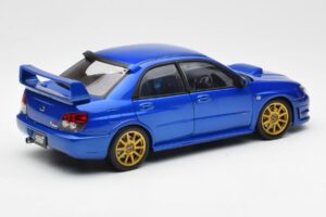 Subaru Impreza WRX STI GD ブルー AUTOart 1:18 78681 メタル - 画像 3/8