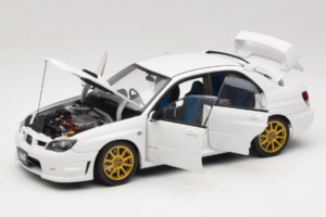 Subaru Impreza WRX STi GD ホワイト AUTOart 1:18 78682 メタル - 画像 2/8