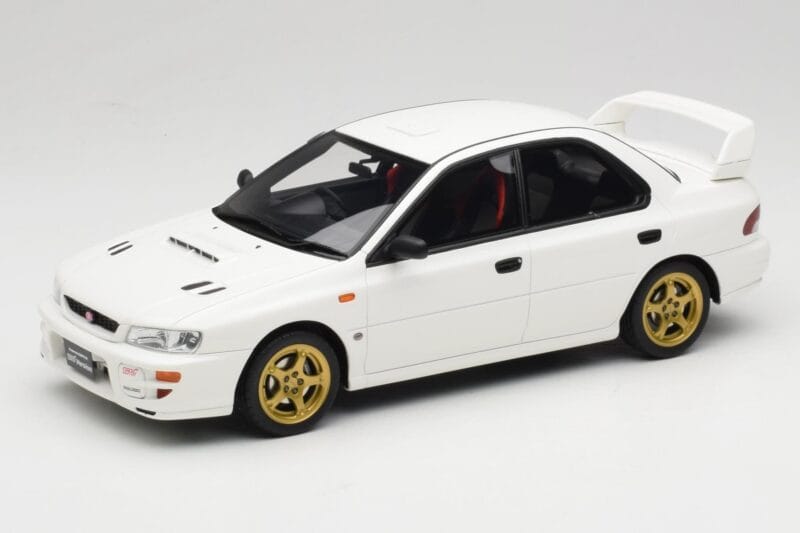 Subaru Impreza WRX STi Type RA GC8 Pure White Otto 1:18 OT490 レジン