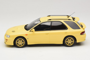 Subaru Impreza WRX STI Version VI Sport Wagon Cashmere Yellow Otto 1:18 OT1198 メタル - 画像 3/6
